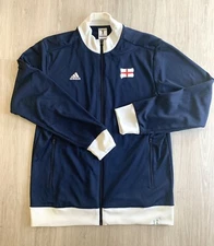 Adidas Mens Size Large FIFA World Cup Cmon 2014 England Track Soccer Jacket