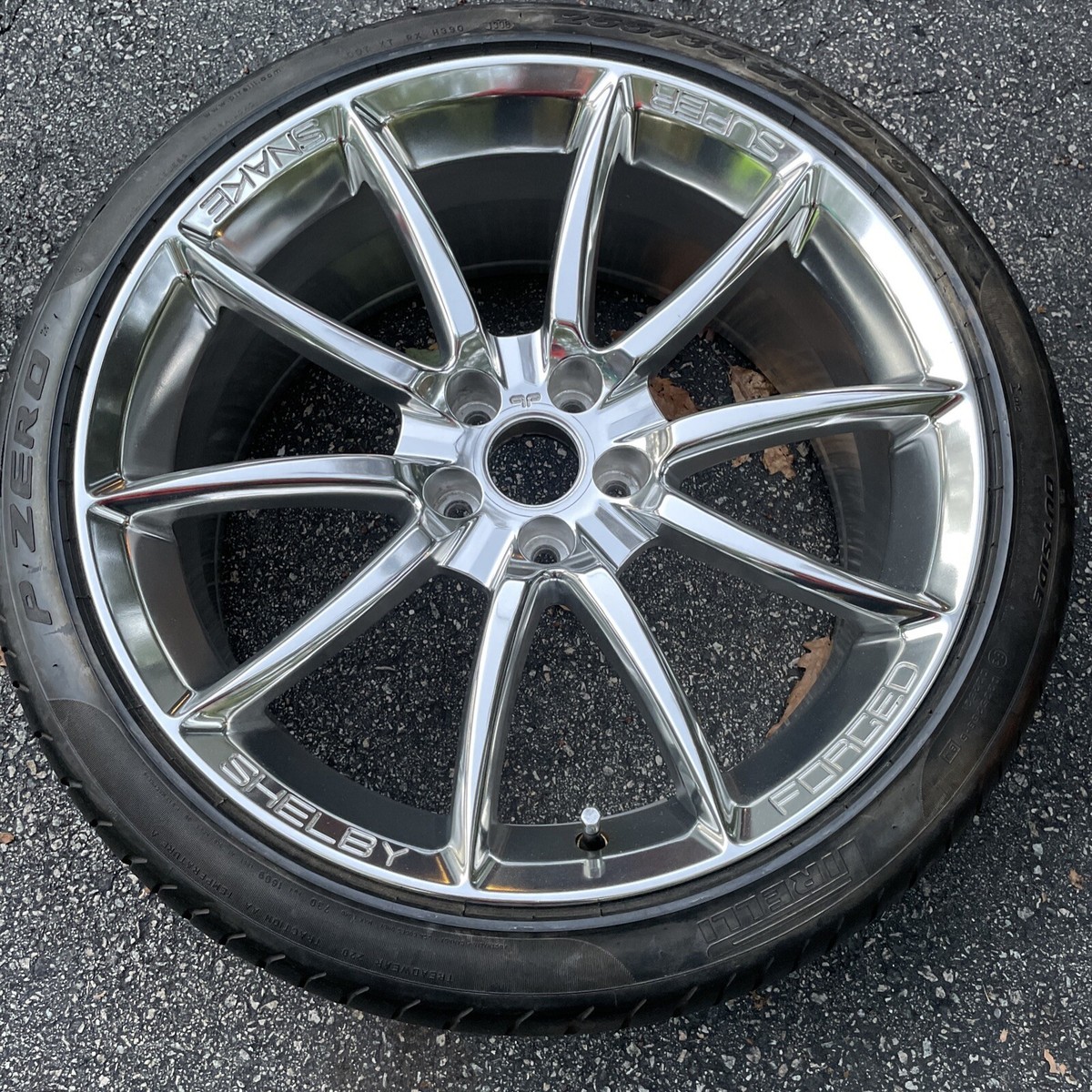 20” Front 9” Wide Shelby Forged Alcoa Durabright Super Snake Wheel