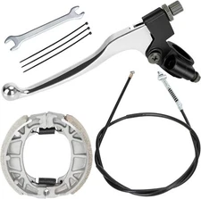 Mini Bike Brake Lever Handle 67 Inch Drum Brake Cable Assembly Kit for 196Cc 200