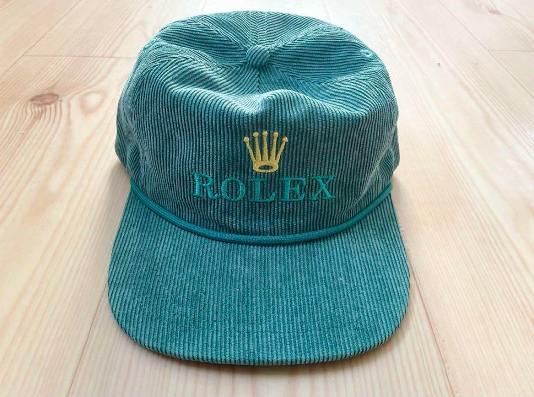 帽子 vintage 90s rolex snapback cap deadstock DEAD STOCK 90s ROLEX mesh cap MADE IN USA | Clout