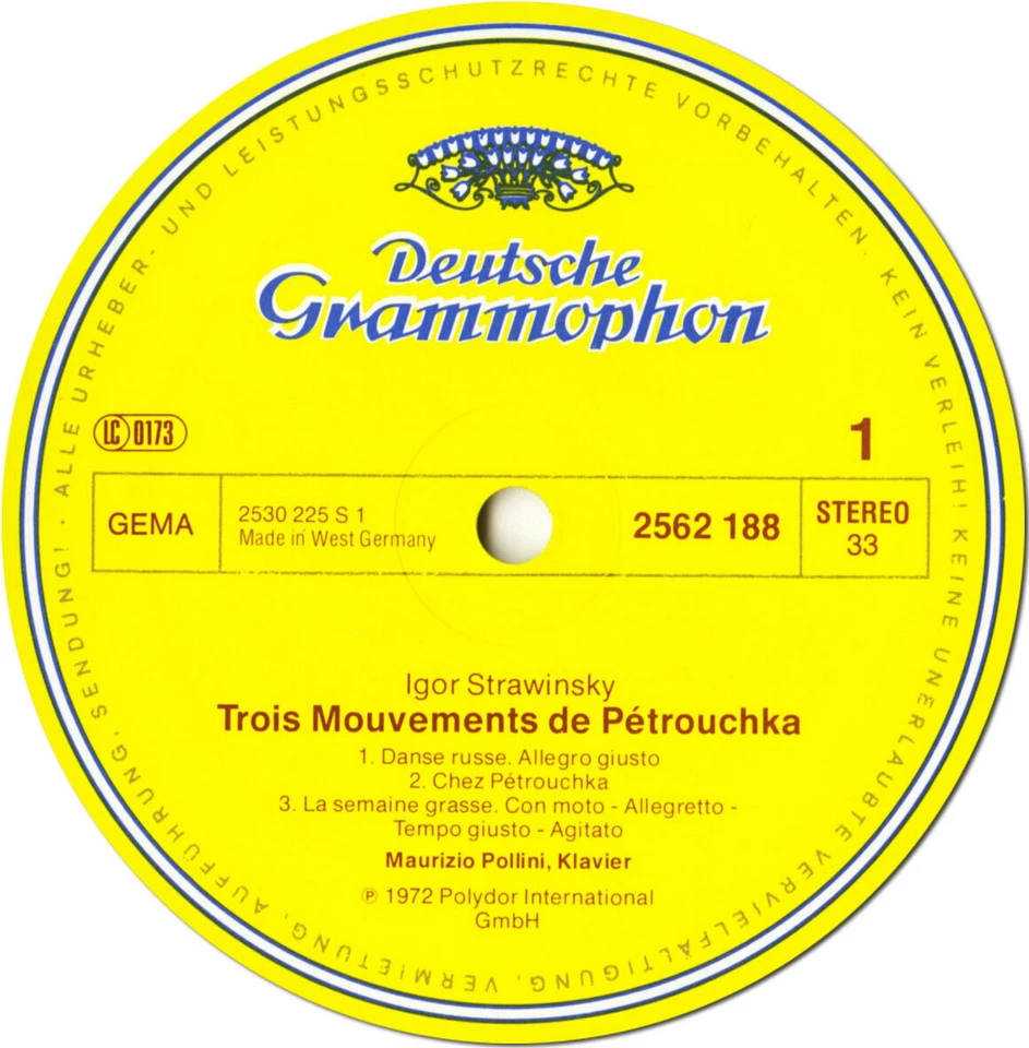 5LP Box POLLINI Piano BARTOK BOULEZ PROKOFIEV SCHONBERG STRAVINSKY DGG 2740229 - Image 3 of 3