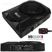 MB Quart QB251A 25Cm Aktiv Untersitz-Subwoofer Auto Bassreflex Aktivsub 300 Watt