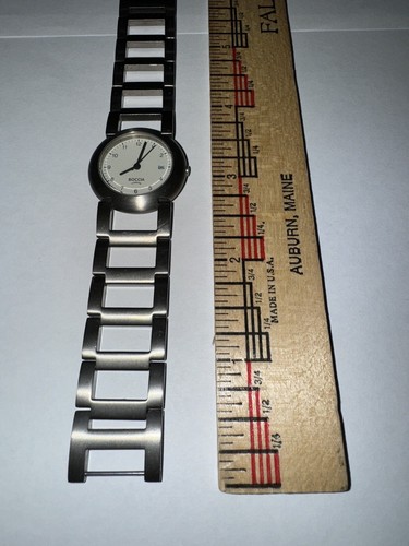 Boccia all titanium watch womens 5 bar New Battery Works Great Uniquely Designed - Picture 3 of 19