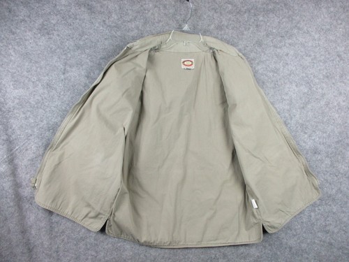 Chaleco Safari Banana Republic De Colección Hombres Grande Beige Capucha Oculta Cremallera Completa Pesca - Imagen 5 de 13