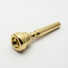 Genuine Parduba 24K Gold Double Cup Trumpet Mouthpiece, 1 NEW Ships Fast 