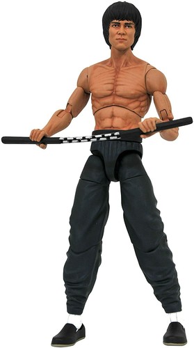 Diamond Select Toys Bruce Lee Shirtless 7" Deluxe Collector's Action Figure - Picture 3 of 9