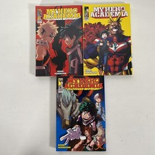 My Hero Academia Manga Book Bundle (#1,2,3) KOHEI HORIKOSHI Excellent Condition