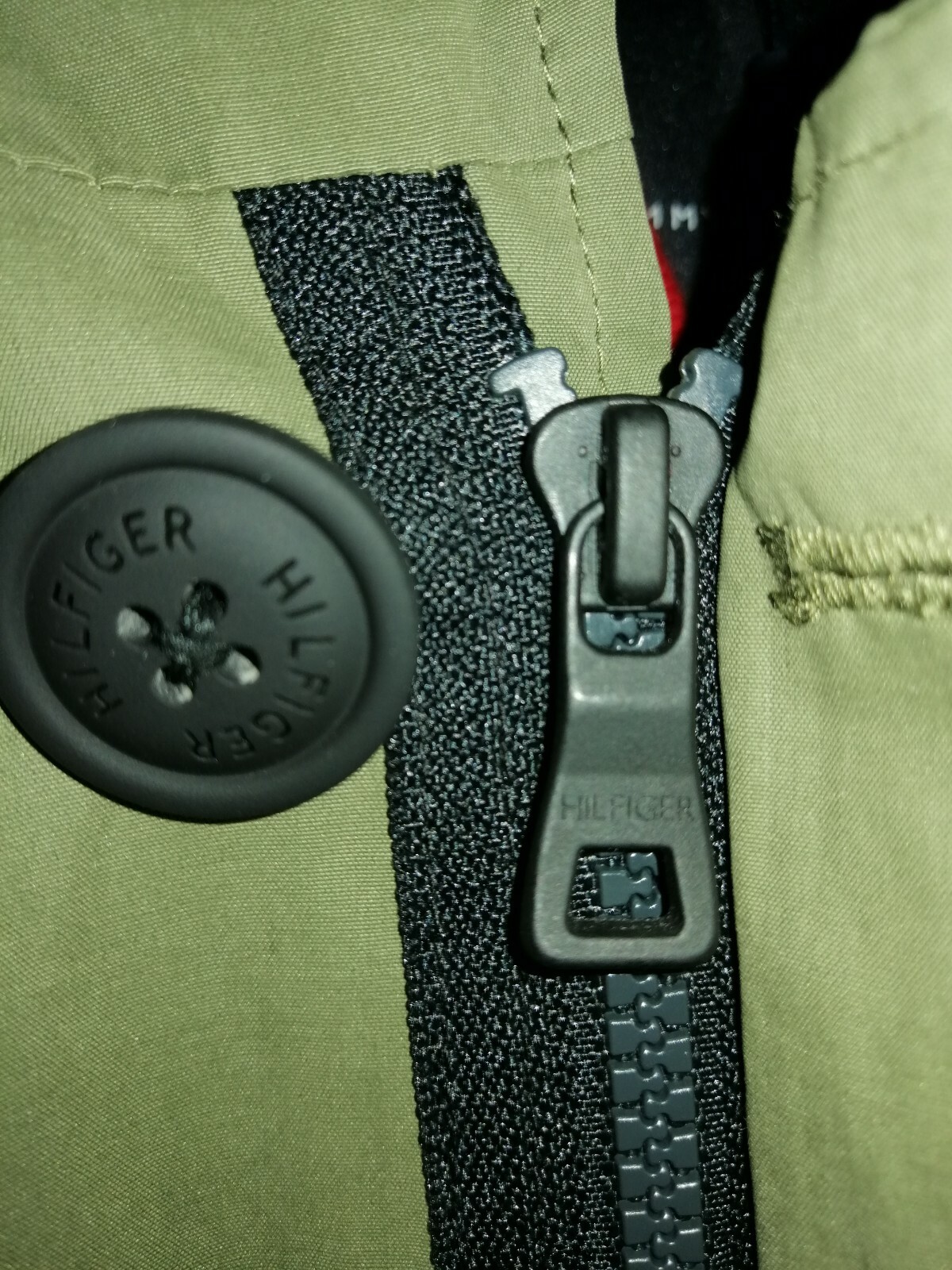 Tommy Hilfiger mens Light 2in1 Military Parker Size Medium RRP £370 mod Vespa image 2