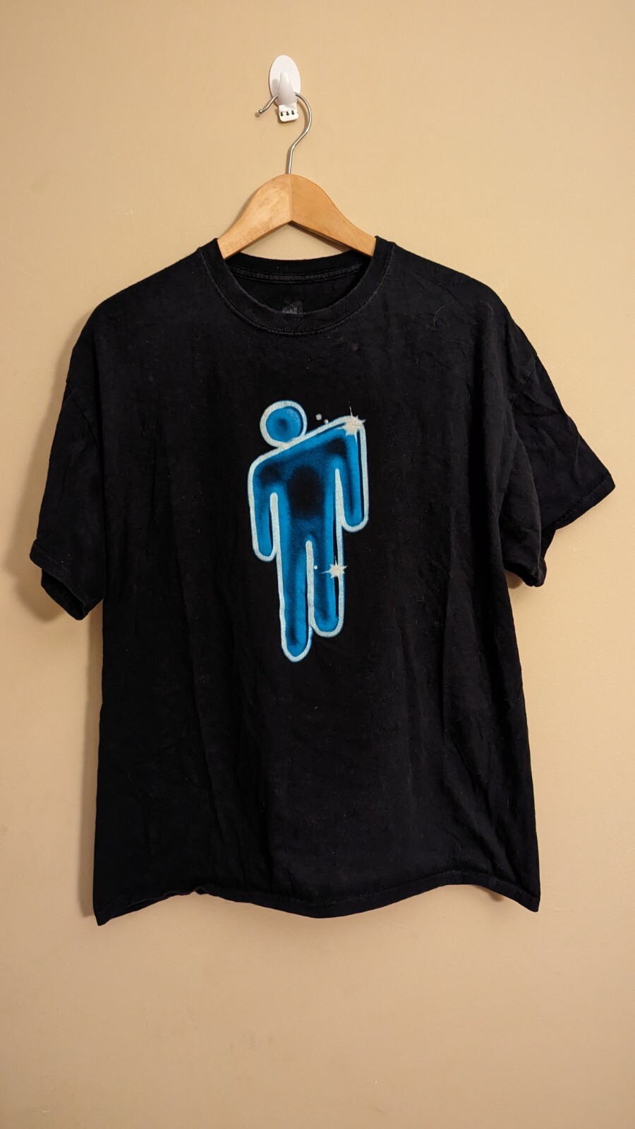T-shirt Billie Eilish Pop Band Tour, Taille M, Noir, Occasion Très Bon état