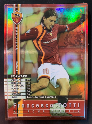2005-06 Panini SEGA WCCF Bandiera BAN4 Francesco Totti AS Roma