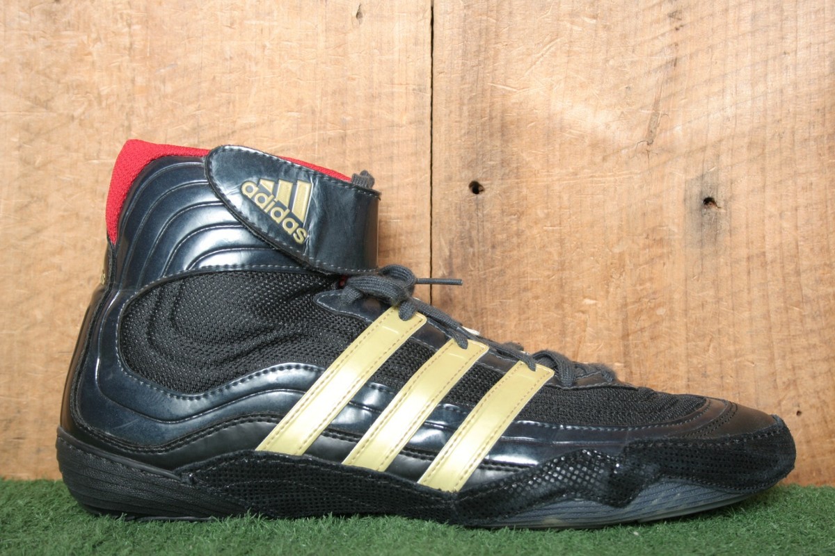 adidas Tyrint 08 Sting Like a Bee Wrestling Shoes Sz 11.5 (Tongue