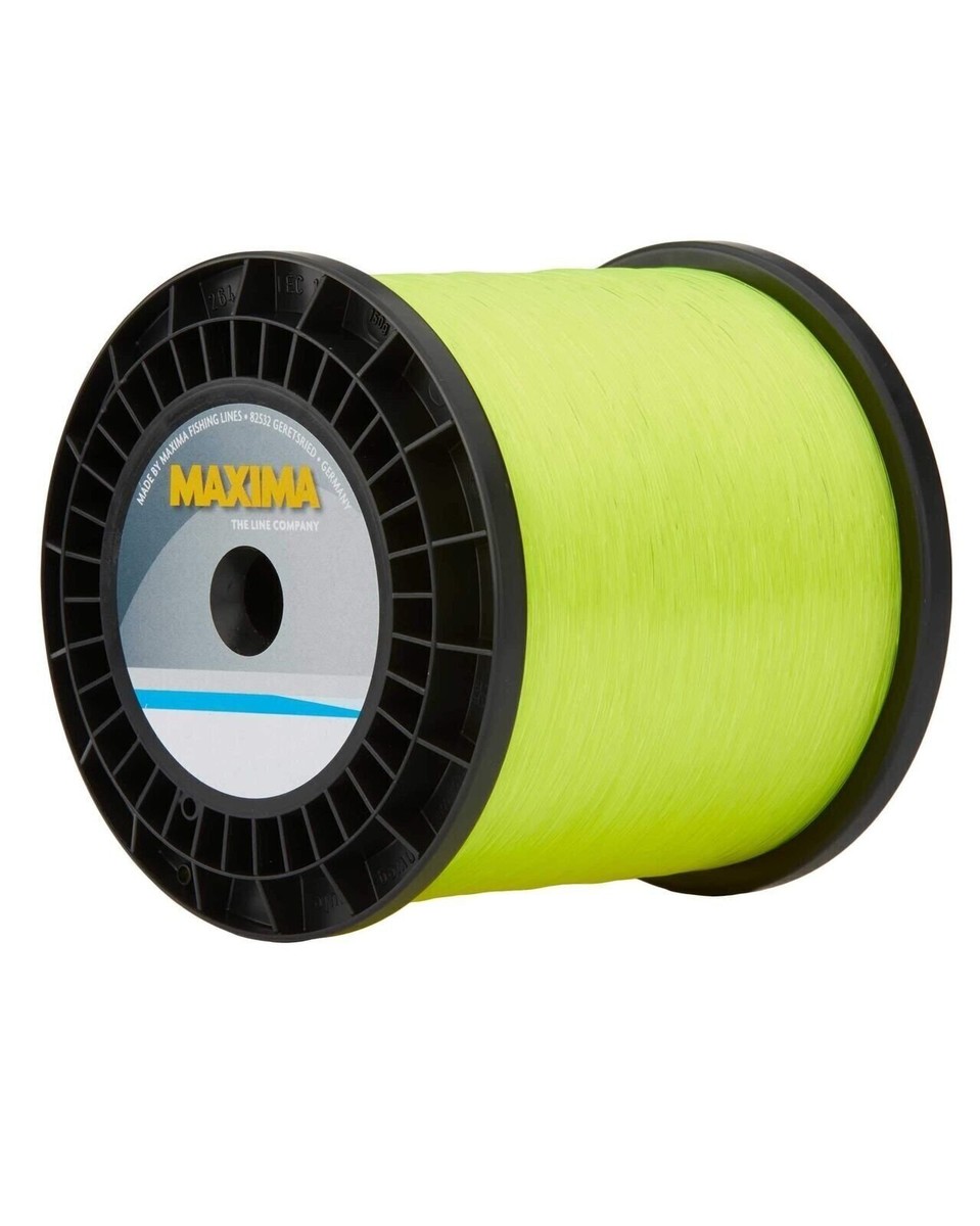 bulk spools of maxima fishing line Maxima Fishing Line Service Spools, High Visibility Yellow,  12-Pound/3300-Yard