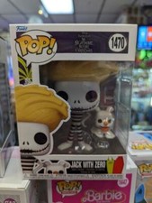 Jack W/ Zero #1470 TNBC Halloweentown Beach Disney Funko Pop