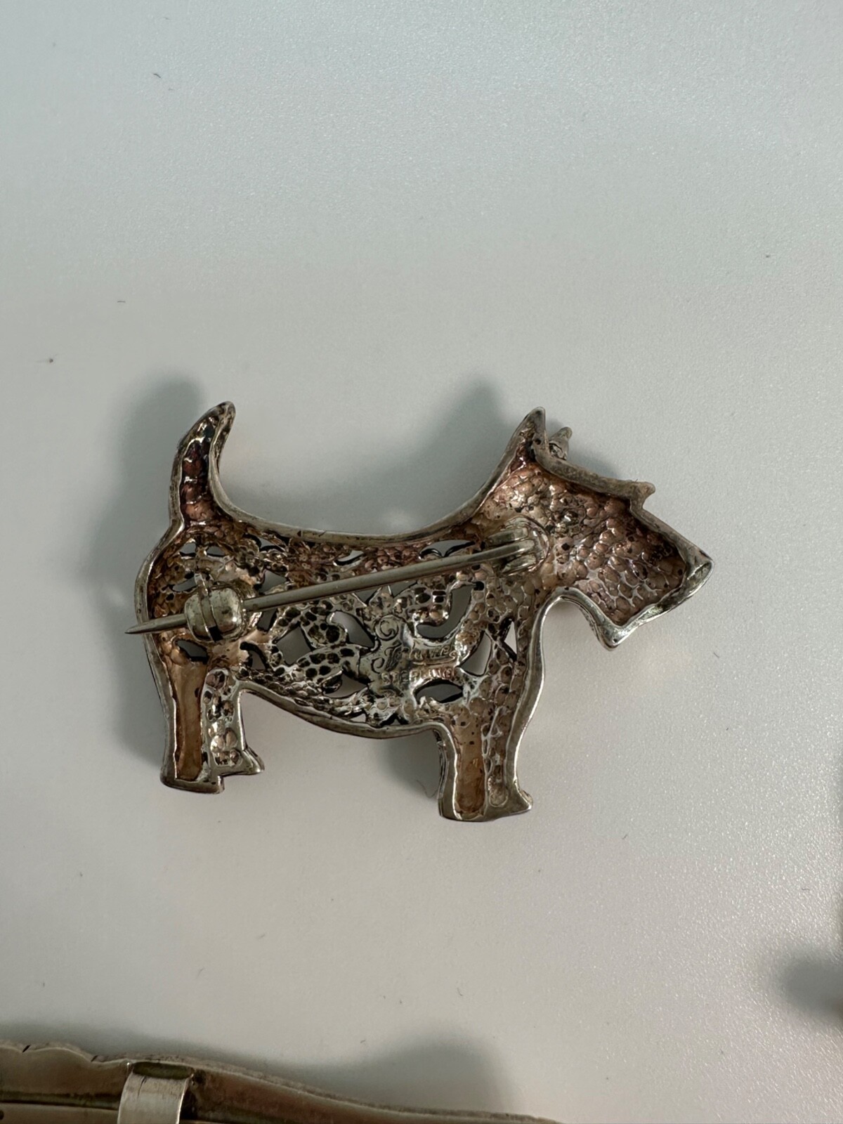 Farm Animal & Insects Sterling Silver Pins Lot of 7 - Gem