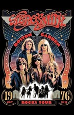 Aerosmith 1976 13" X 19" Reproduction Concert Poster archival quality
