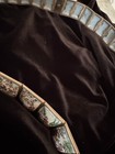 Persian hand painted enamel panel link gilt belt — photo 3