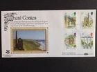 GB Benham 1989 Industrial Archaeology Set on First Day Cover - St Agnes S/H/S