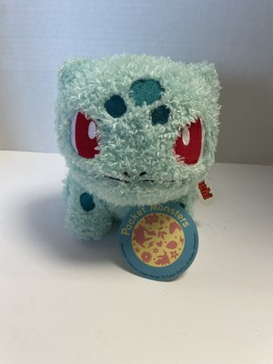 Sekiguchi Pokemon Fluffy Plush Doll Bulbasaur 671441 Pocket monster NWT