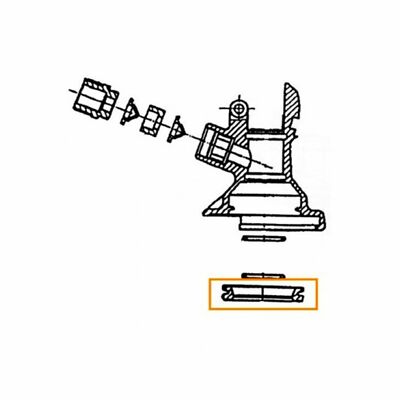 Hauptdichtung für Keg - Verschluss (Flach und Kombi -Fitting) (Micro Matic und H