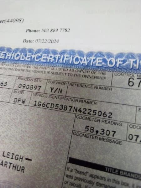 Medidor de velocímetro usado se adapta a: Cadillac Deville 1992 tracción delantera clúster analógico grado A Foto 3 de 4