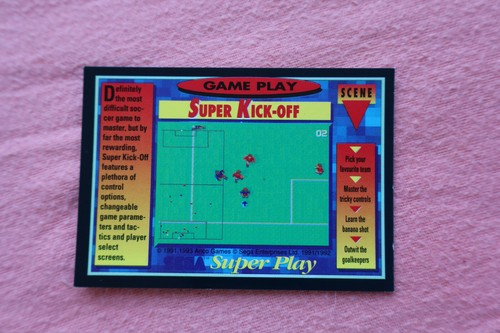 TARJETAS DE JUEGO ORIGINALES PANINI SEGA SUPER PLAY PICK-A-CARD ACTUALIZADAS - Imagen 196 de 235
