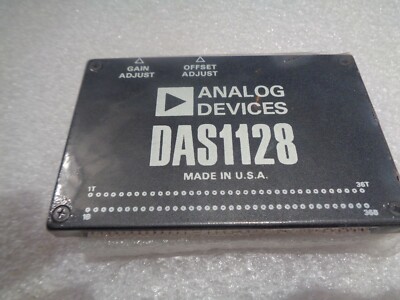 DAS1128 ANALOGE GERÄTE SPEICHERGERÄT 128 KANAL 24 BIT STROM AUF DIGITAL NEU!