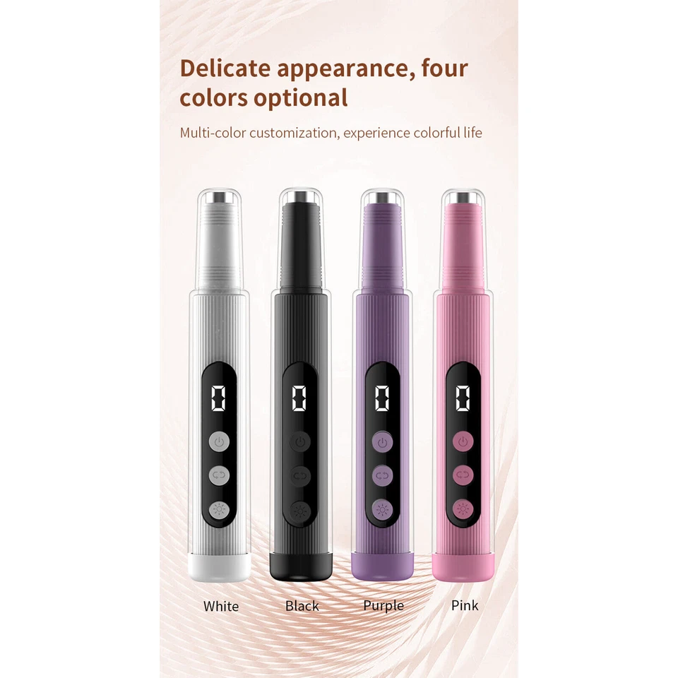 Taladro eléctrico de lima de uñas de 5 velocidades 20000 RPM máquina profesional de manicura y pedicura portátil Foto 3 de 4