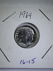 1964 10C Roosevelt Dime SILVER Uncirculated (16-15)