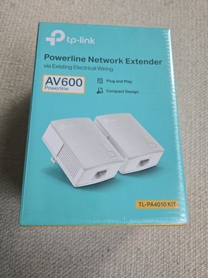 TP- Link TL-PA4010 kit AV600 Powerline Network Extender kit (2 PLE devices)