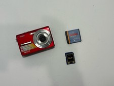 KODAK EASYSHARE M863 8.2MP Red DIGITAL CAMERA  Untested w/ Memory And Battery