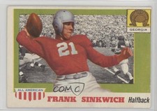 1955 Topps All American Frankie Sinkwich Frank Sinkwich #69 10pc
