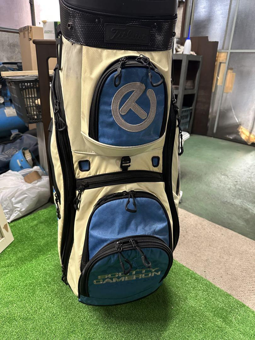 Scotty Cameron Turbo Blue Seaside Cart Bag 2019 M&G Festival