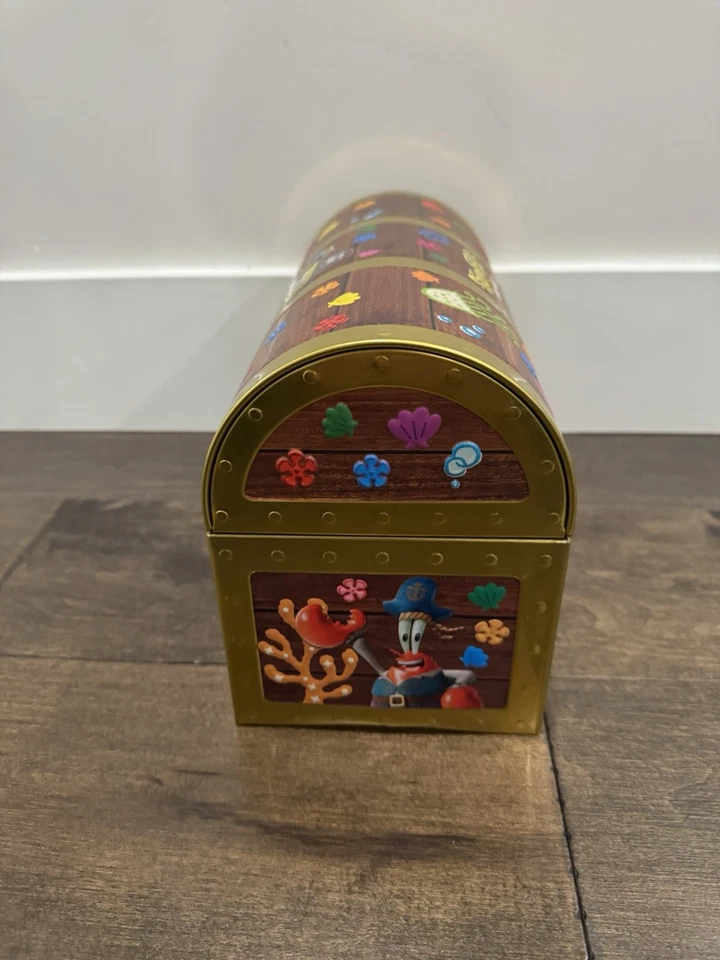 SpongeBob SquarePants 2025 Cinemark Treasure Chest Popcorn Bucket brand new gift - Image 3 of 4