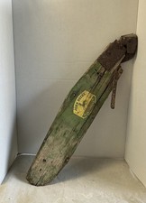 Vintage John Deere Wooden Hay Swath Board With Original Decal