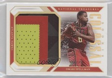 2018 National Treasures Colossal Rookie Materials Prime /25 Omari Spellman 7n6