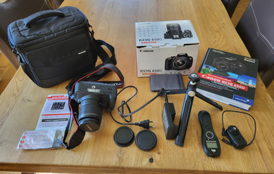 Canon EOS 650D Digitale Spiegelreflexkamera und Zubehörpaket