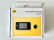 YALE DDV500 - Digital Door Viewer  - Weatherproof - 105 Degree Angle View.
