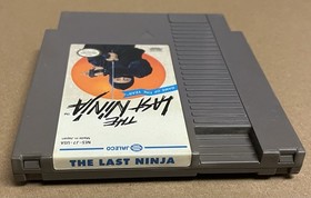 THE LAST NINJA Game Cartridge for the Nintendo NES Tested 12/9/25.