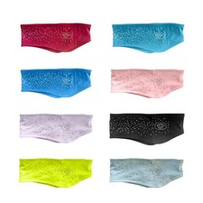 Eiskunstlauf Stirnband, schweißableitend, rutschfest, atmungsaktiv, tragbar,