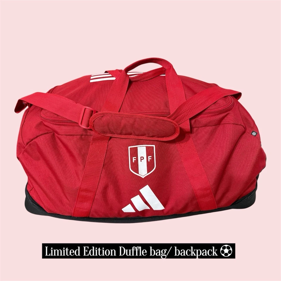 Bolsa de Lona Edición Limitada Adidas Selección de Fútbol del Perú Foto 2 de 2