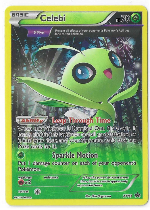 Celebi XY93 Promo XY Black Star Promos Pokemon