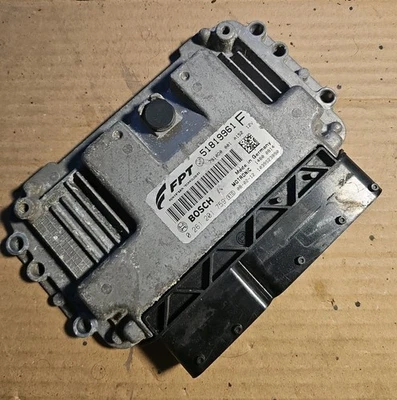 FIAT 500 PETROL ENGINE ECU 51819961F-0261201759 IN WORKING ORDER - Image 1 of 4