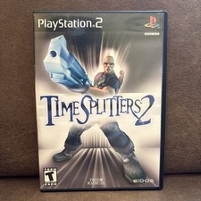 TimeSplitters 2 (Sony PlayStation 2, 2002) Tested NO MANUAL