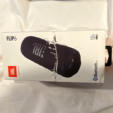 JBL Flip 6 Portable Bluetooth Speaker - Black, Cylindrical Shape
