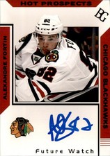 Alexandre Fortin Signed Auto 2.5 x 3.25 Photo NHL Chicago Blackhawks