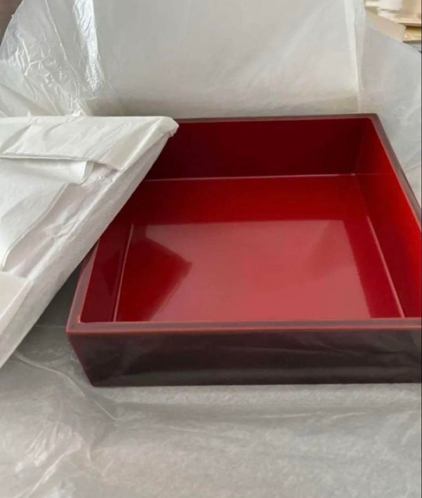 Jubako Bento Box Japanese Lacquer red and black box Jubako Bento Box Japanese Lacquer red and black box