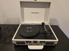 Crosley Portable Record Player CR8005E-WS , White
