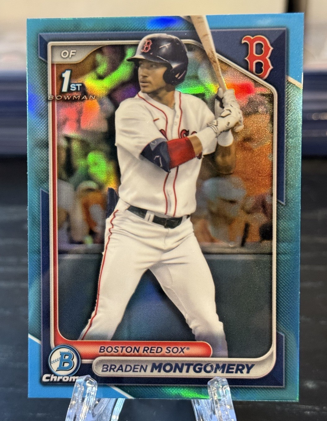 2024 Bowman Draft - Chrome Braden Montgomery #BDC-58 Sky Blue Refractor (RC)