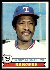 1979 Topps Sandy Alomar Sr. Texas Rangers #144