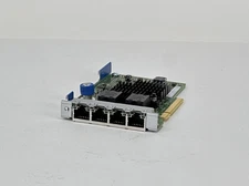 HP HPE 366FLR Intel I350-T4V2 RJ45 1GB PCIe 4-Port NIC Ethernet Adapter FLR